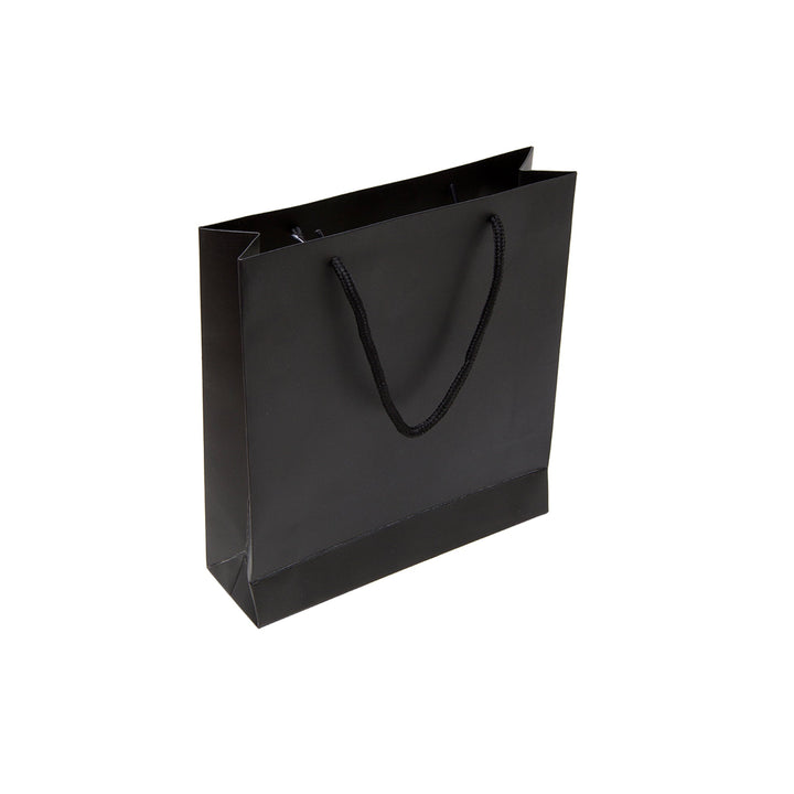 Black Paper Bag Large - BOX FOR BRITAIN