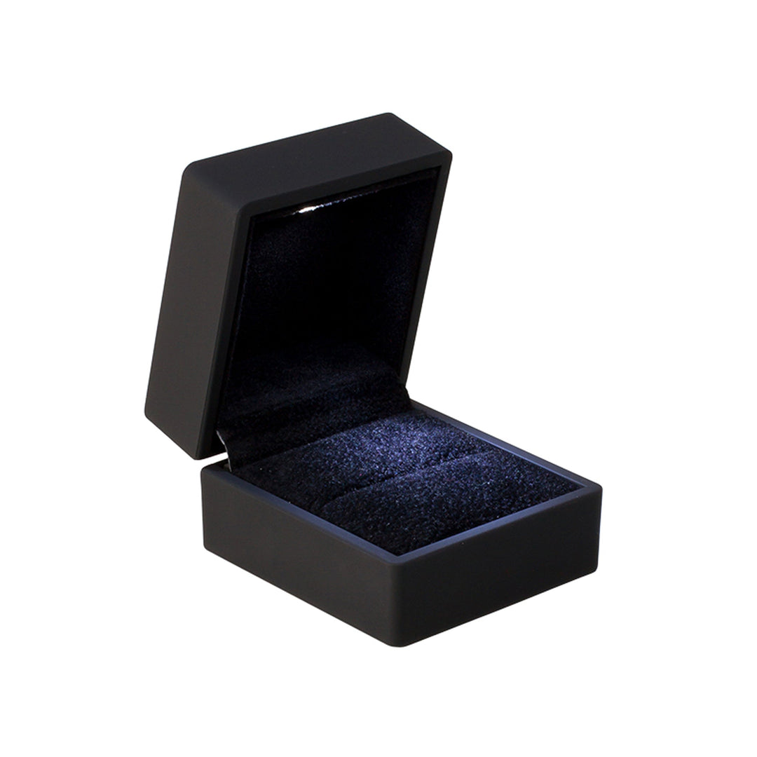 Black Ring Box with Light - BOX FOR BRITAIN