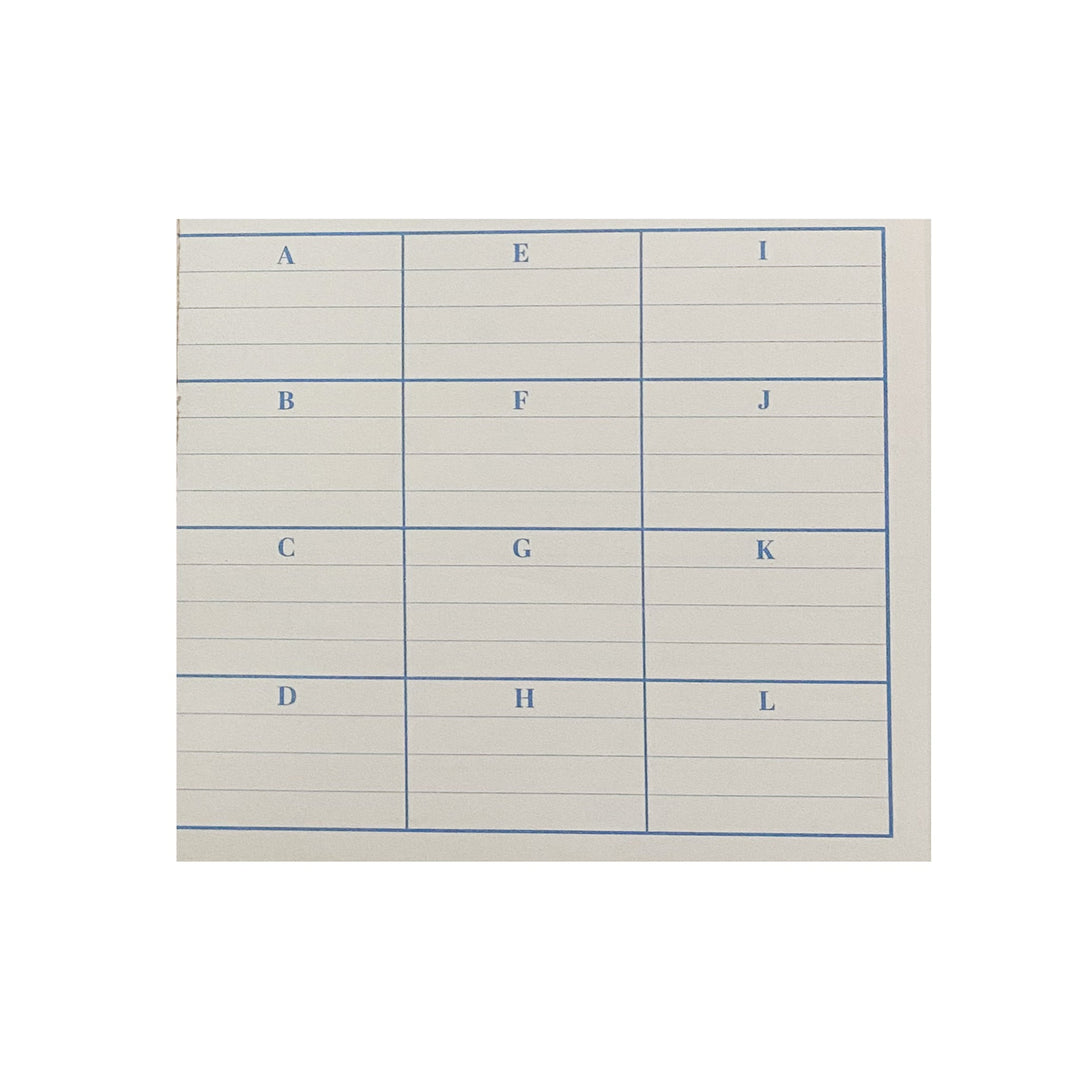 Carbonless Duplicate Memo Book - Numbered 1-100 with index sheet.110*123mm - BOX FOR BRITAIN
