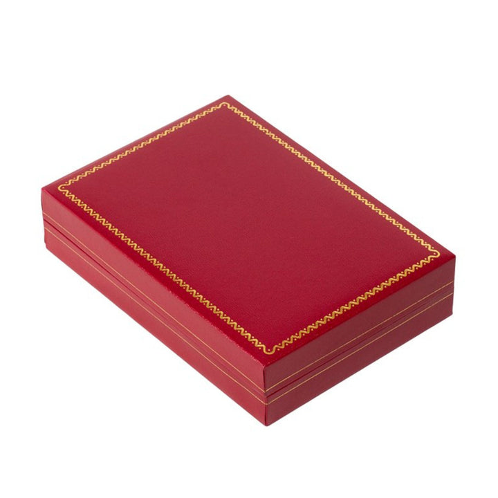 Leatherette Set Box Medium Red - BOX FOR BRITAIN