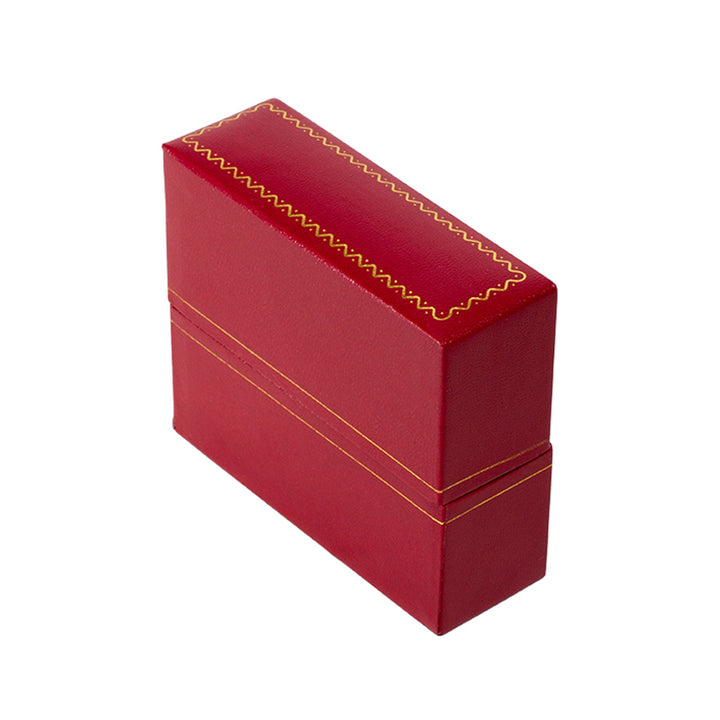 Leatherette Slim Bangle Box Red - BOX FOR BRITAIN