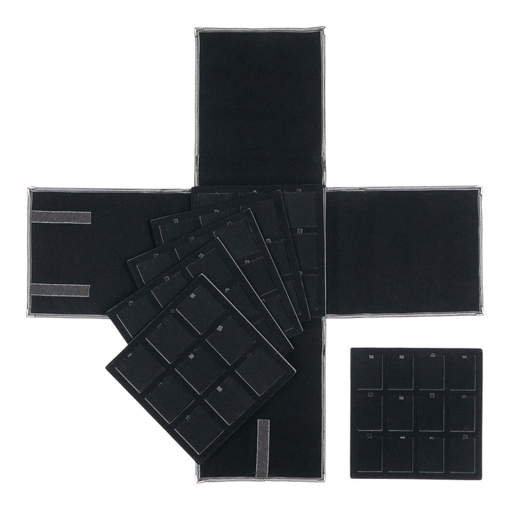 Multiple Layer Small Set Storage Roll Black - BOX FOR BRITAIN