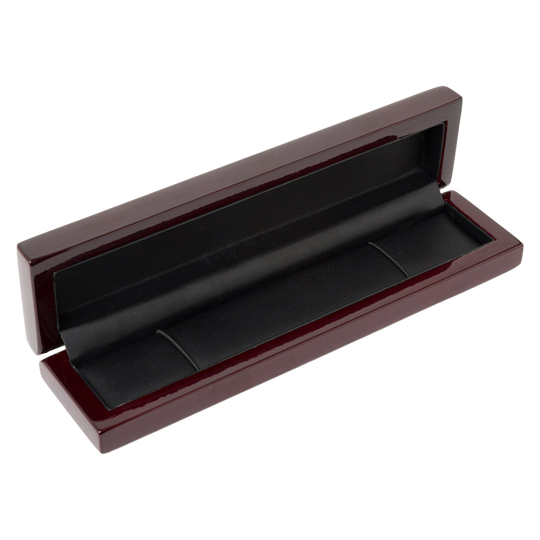 Premium Glossy Rosewood Wooden Bracelet, Chain Box - BOX FOR BRITAIN