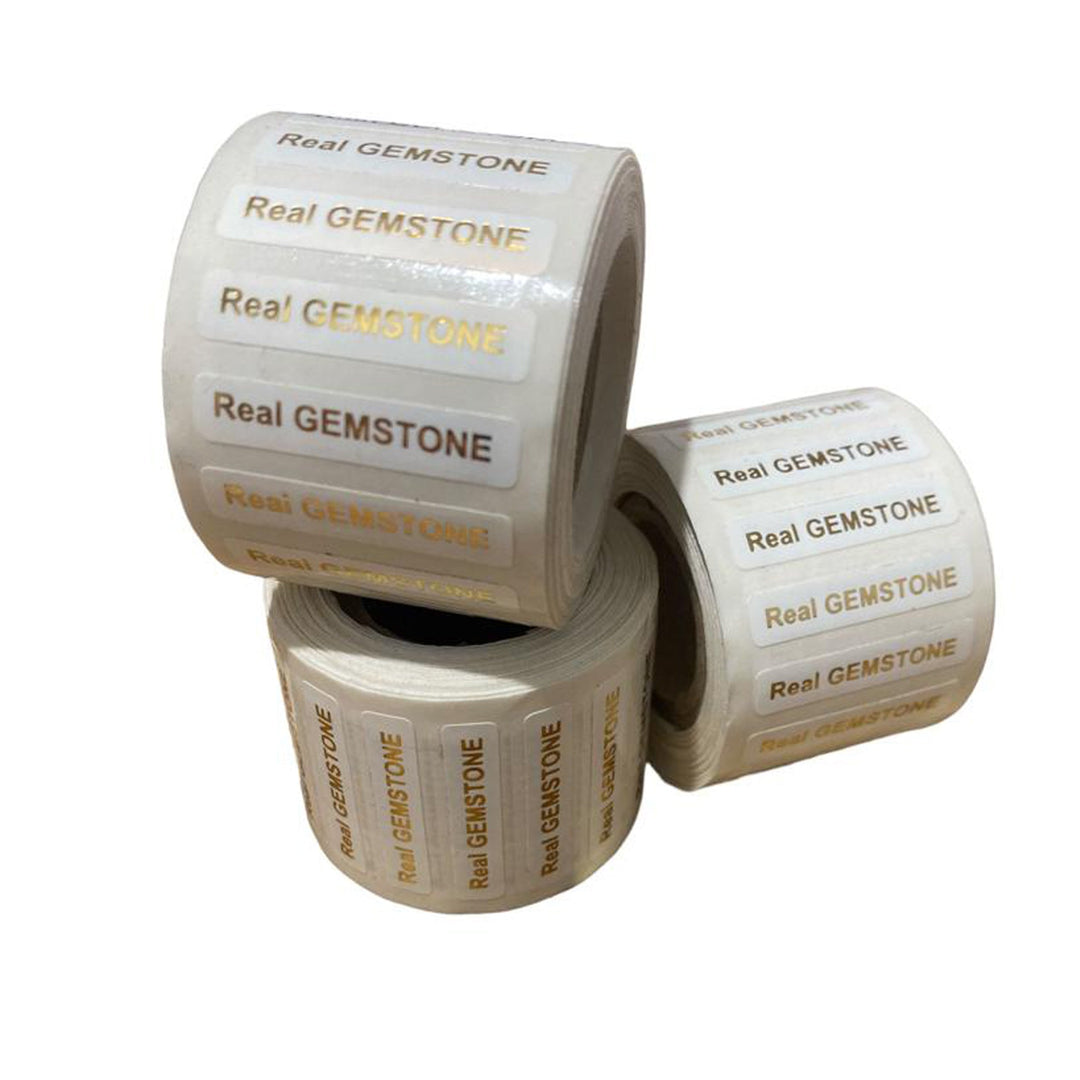 Real GEMSTONE Labels - BOX FOR BRITAIN