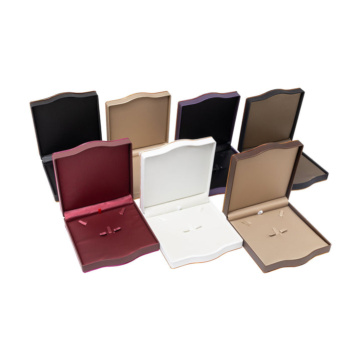 Rose Gold Trim Set Box Brown - BOX FOR BRITAIN