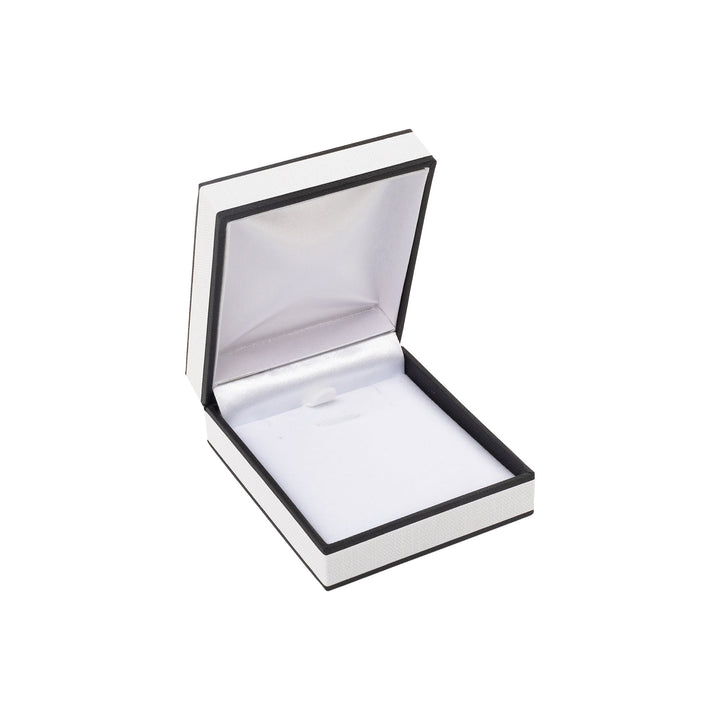 White and Black Pendant Necklace Box - BOX FOR BRITAIN